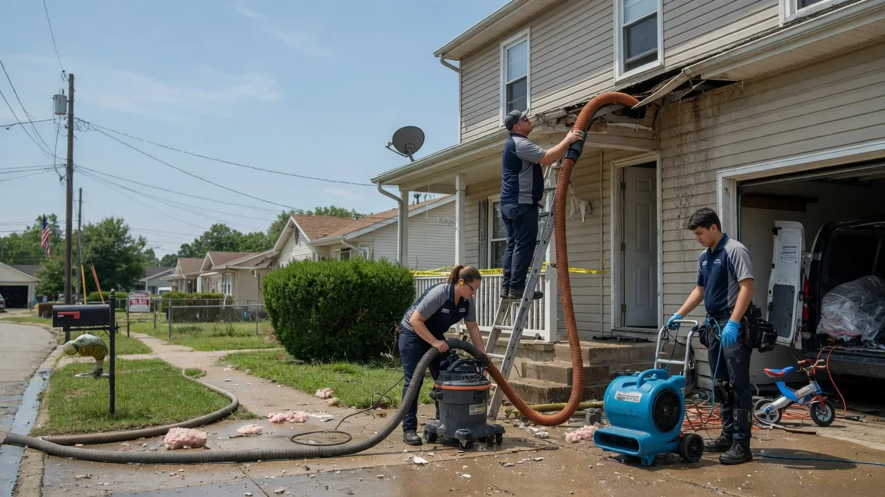 Water Damage Restoration in Grandview, IN near me